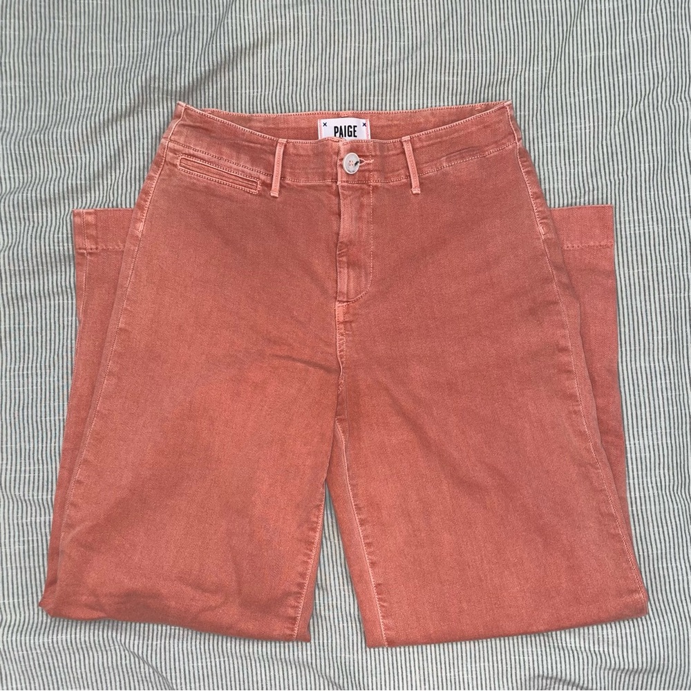 Paige Nellie High Rise Cullote Jeans